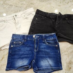 Set of (3) Girls Shorts, Size 10-12